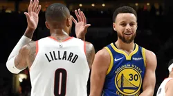 Damian Lillard y Stephen Curry