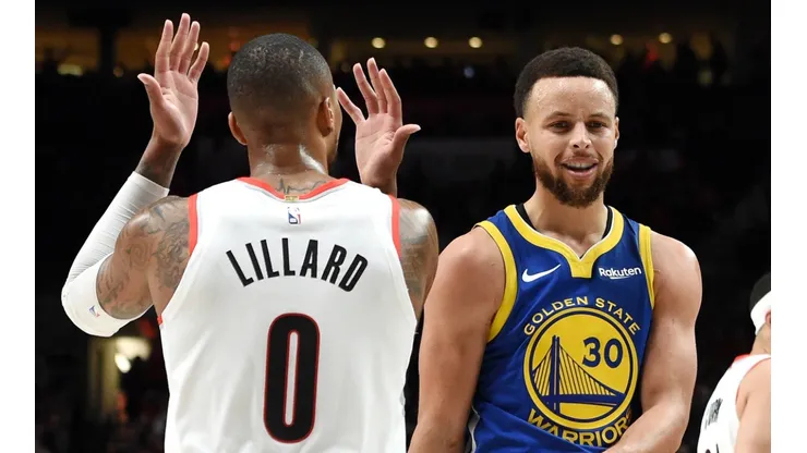 Damian Lillard y Stephen Curry