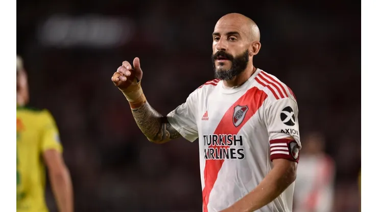 Nos partió el alma: el saludo de Pinola a su hijo después de ganar con River