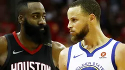 James Harden y Stephen Curry