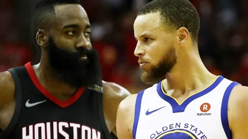 James Harden y Stephen Curry