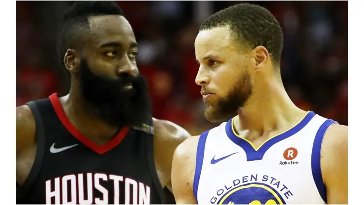 James Harden y Stephen Curry