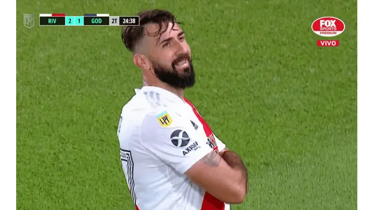 El festejo de Lucas Pratto.