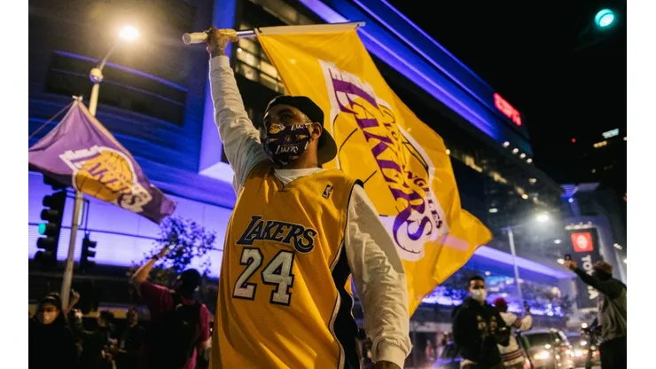 Aficionado de Los Angeles Lakers