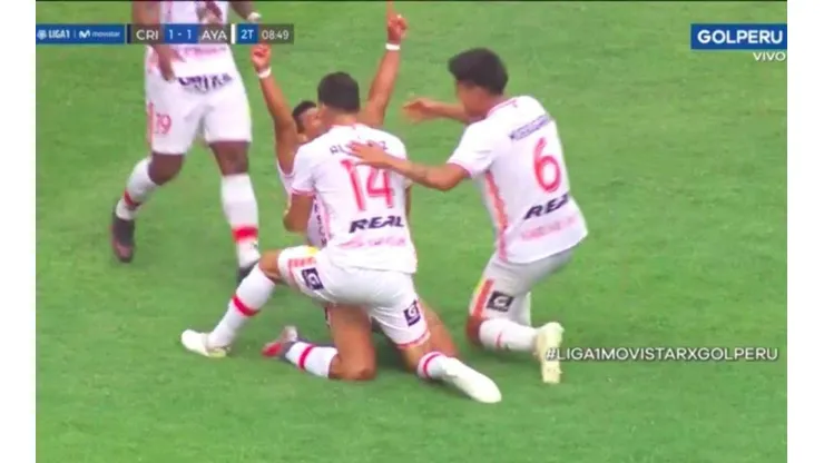 Tanto de Ayacucho FC llegó a los 8 minutos del segundo tiempo.