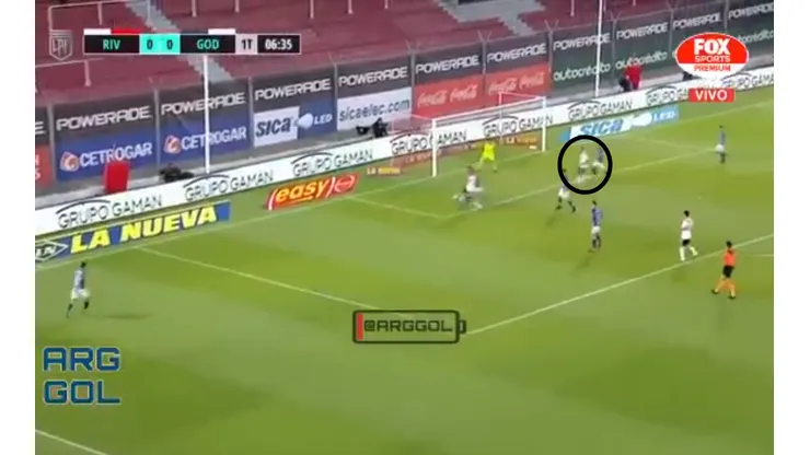 El tanto de Bruno Zuculini.