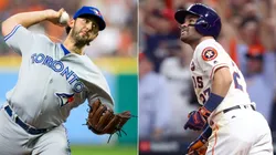 Mike Bolsinger y José Altuve