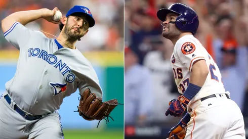 Mike Bolsinger y José Altuve