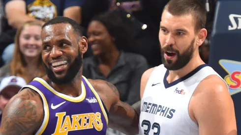 LeBron James y Marc Gasol