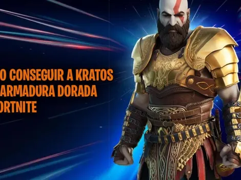 Como conseguir la skin de Kratos con Armadura Dorada en Fortnite