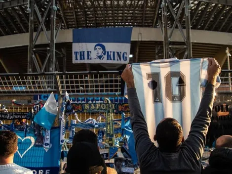 Es oficial: el estadio del Napoli se llama Diego Armando Maradona
