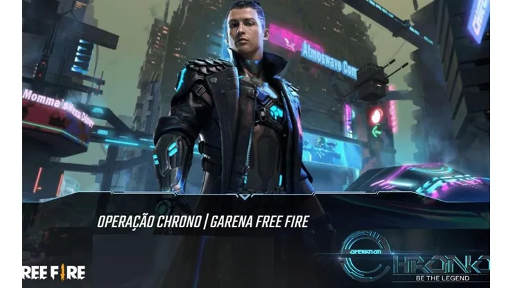 Cristiano Ronaldo llegará a Free Fire como nuevo personaje en Operación Chrono
