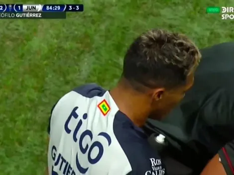 Irresponsable total: así se hizo expulsar Teo Gutiérrez en la Sudamericana