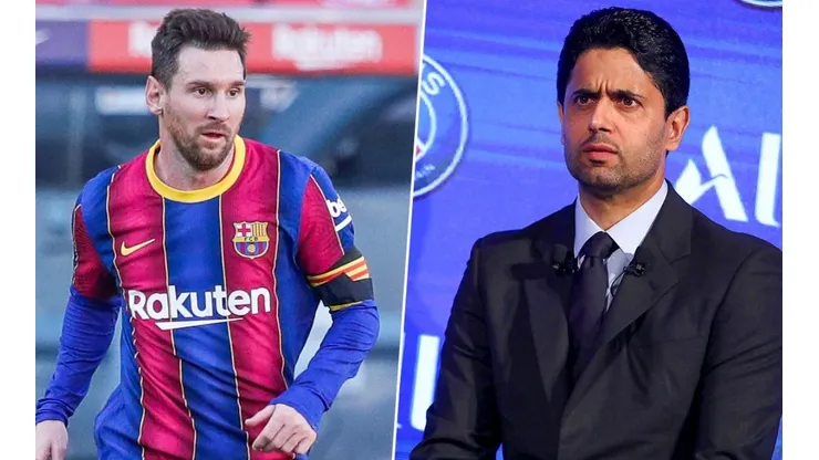 Al presidente del PSG le preguntaron por la posible llegada de Messi