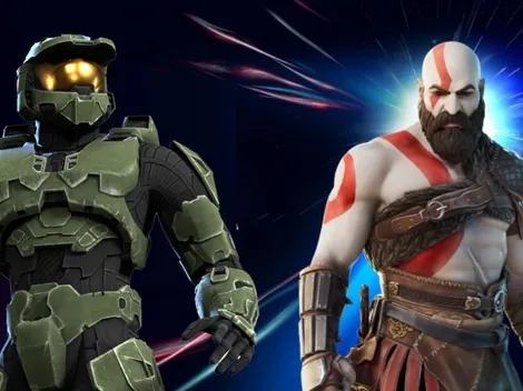 Se filtran las skins de Kratos y Master Chief de HALO para Fortnite