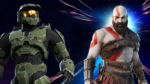 Se filtran las skins de Kratos y Master Chief de HALO para Fortnite