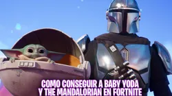 Como conseguir a Baby Yoda y la skin de Mandalorian en Fortnite