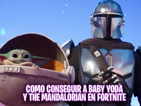 Como conseguir a Baby Yoda y la skin de Mandalorian en Fortnite