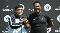 La carta que le escribió Pelé a Maradona a una semana de su muerte