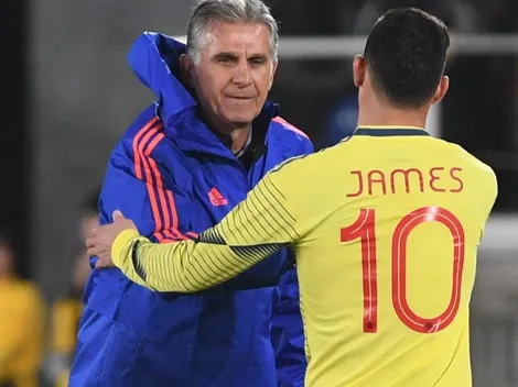 Tras la salida de Queiroz, apareció James Rodríguez en sus redes sociales