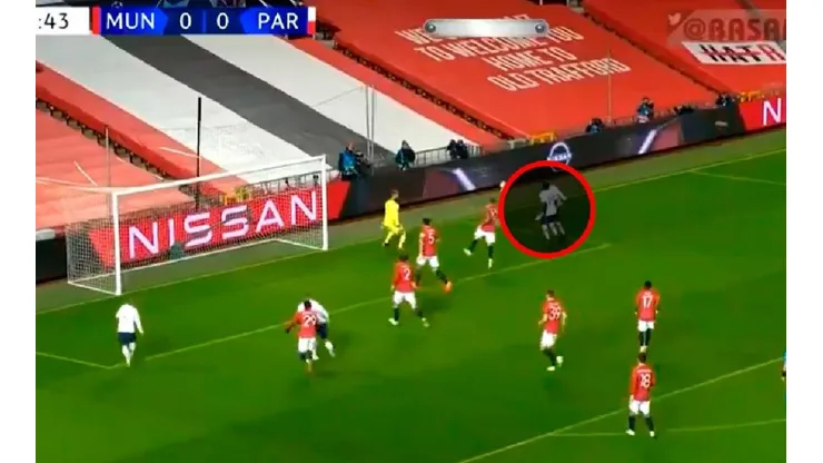 Video: Neymar puso el 1 a 0 para el PSG ante Manchester United