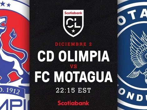 Qué canal transmite Olimpia vs. Motagua por la Liga CONCACAF
