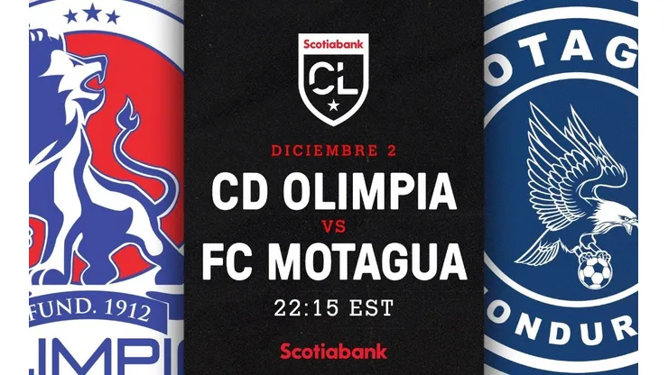 Qué canal transmite Olimpia vs. Motagua por la Liga CONCACAF