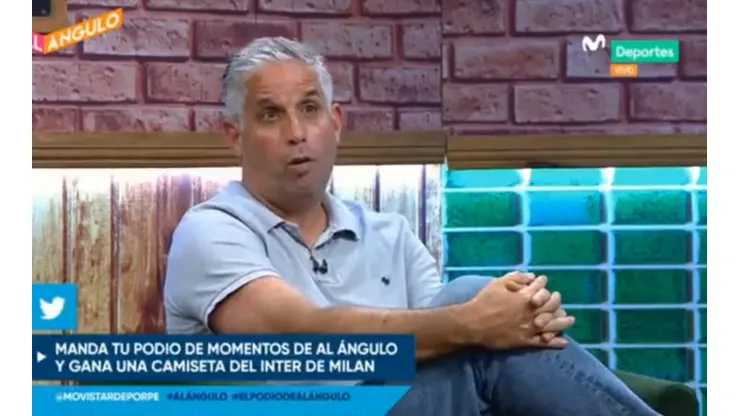 Diego Rebagliati es panelista en Al Ángulo.