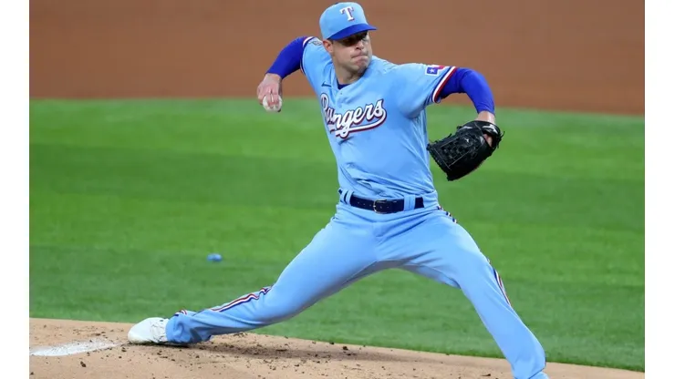 Corey Kluber jugó en 2020 por Texas Rangers