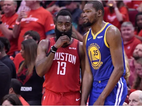 Kevin Durant nunca habló con James Harden para llevárselo a los Nets