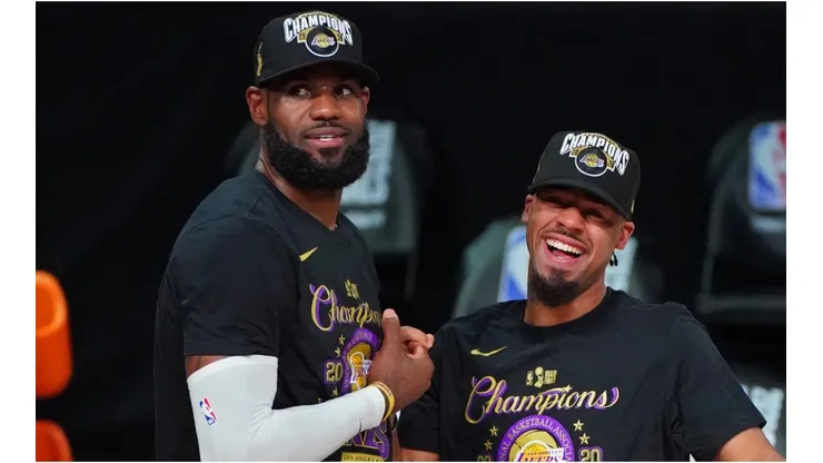 LeBron James y Quinn Cook