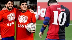 Diego Maradona Jr. habló sobre el homenaje que Messi le hizo a su padre: "Me emocionó mucho"