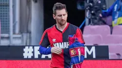 Multaron a Messi y Barcelona por el homenaje de La Pulga a Maradona