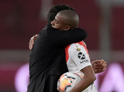 Todo River sigue hablando del abrazo entre De La Cruz y Gallardo luego del gol