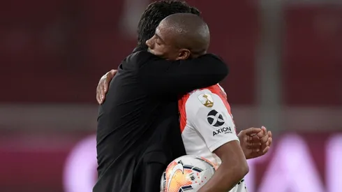 Todo River sigue hablando del abrazo entre De La Cruz y Gallardo luego del gol