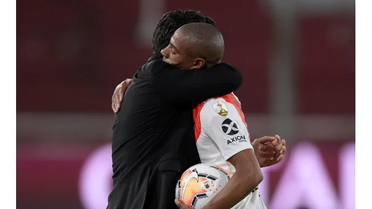 Todo River sigue hablando del abrazo entre De La Cruz y Gallardo luego del gol