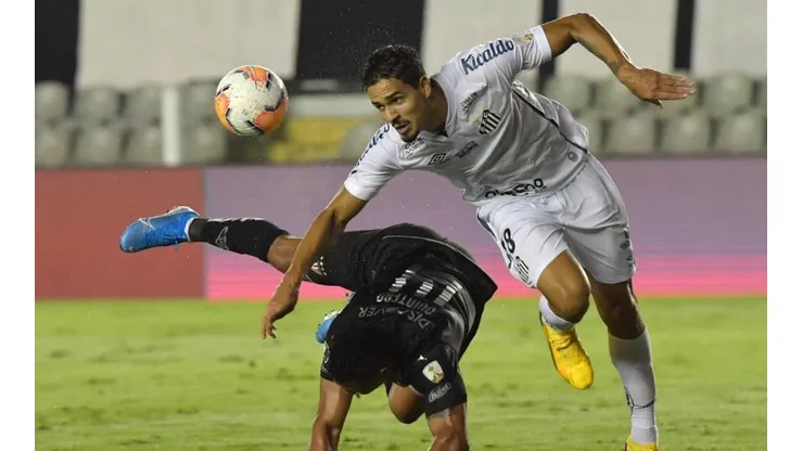 Santos se metió en los cuartos de final de la Copa Libertadores.