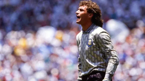 Nery Pumpido en el Mundial de México 1986.