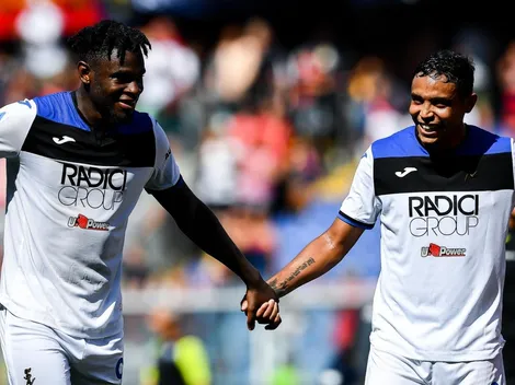 Duvan Zapata y Luis Muriel titulares en Champions con Atalanta