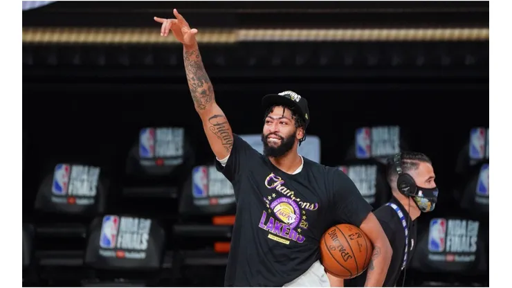 Davis, pieza clave de los Lakers en la campaña pasada (Foto: Getty)
