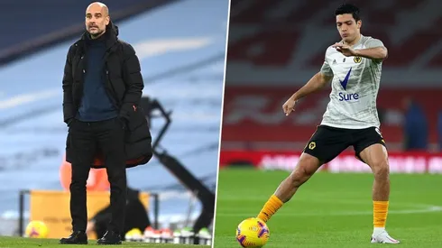 Pep Guardiola le envió un mensaje a Raúl Jiménez.