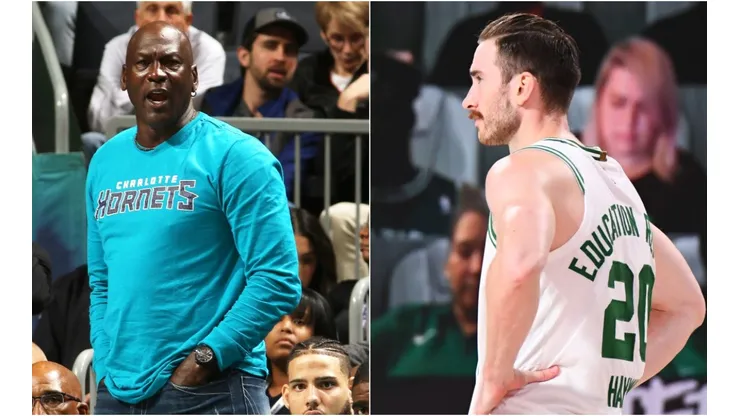 Michael Jordan y Gordon Hayward