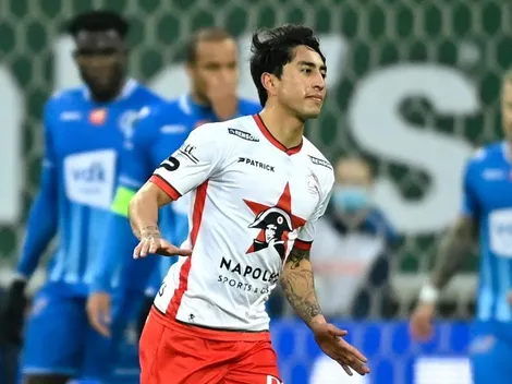 Gol y asistencia de Omar Govea en la Liga de Bélgica