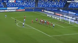 Para vos, Diego: Insigne metió un golazo de tiro libre y se lo dedicó a Maradona