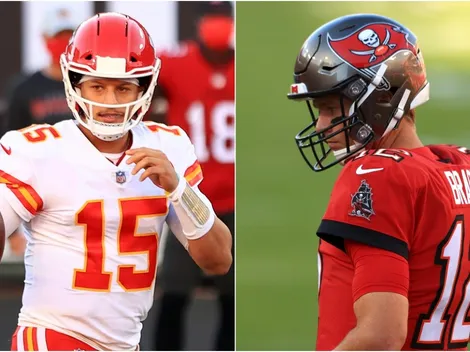 Mahomes humilló a Brady con un touchdown de 75 yardas