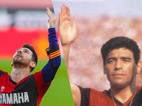 El posteo de Messi tras homenajear a Maradona: "Hasta siempre, Diego"