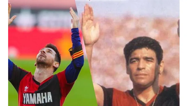 El posteo de Messi tras homenajear a Maradona: "Hasta siempre, Diego"