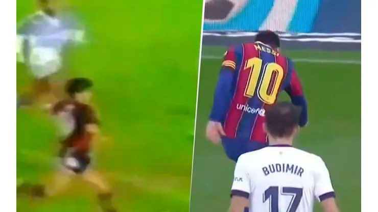Video: el golazo de Messi ante Osasuna es igual a uno que convirtió Maradona en Newell's