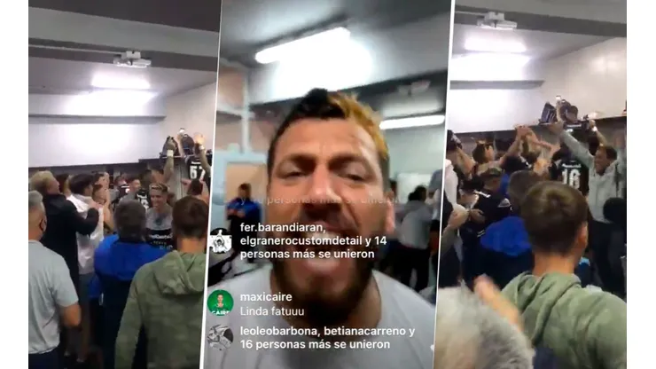 Al ritmo de La Mano de Dios: el festejo de Gimnasia en el vestuario