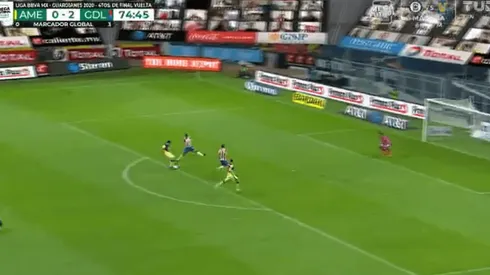 Gol de Henry Martín para Club América